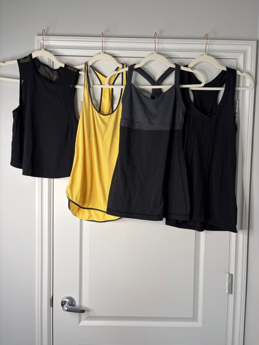 lululemon Size 4 Bundle x4 - Yellow and Black Tank Collection